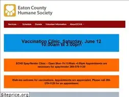Sites similar to eatoncountyhumanesociety.org