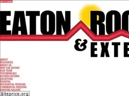 Sites similar to eatonroofing.com