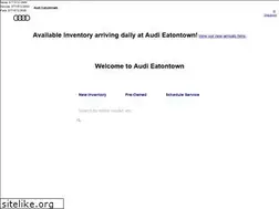 Sites similar to eatontownaudi.com