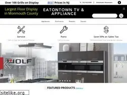 Sites similar to eatontowntvandappliance.com