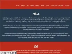 Sites similar to eatpoorboys.com