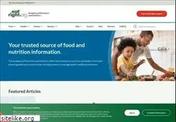Sites similar to eatright.org