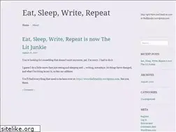 Sites similar to eatsleepwriterepeat.wordpress.com