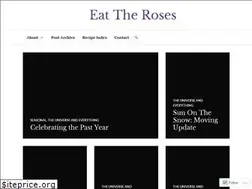 Sites similar to eattheroses.wordpress.com