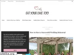Sites similar to eatyourcaketoo.net