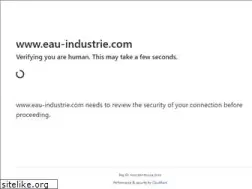 Sites similar to eau-industrie.com