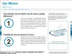 Sites similar to eau-maison.fr