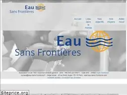 Sites similar to eau-sans-frontieres.fr