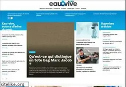 Sites similar to eau-vive.org