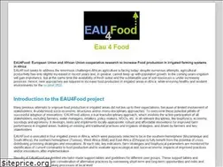 Sites similar to eau4food.info