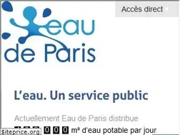 Sites similar to eaudeparis.fr