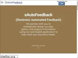 Sites similar to eautofeedback.com