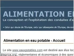 Sites similar to eauxpotables.com