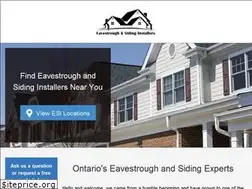 Sites similar to eavestroughinstallers.ca