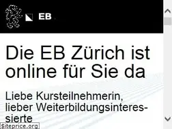 Sites similar to eb-zuerich.ch
