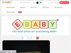 Sites similar to ebaby.com