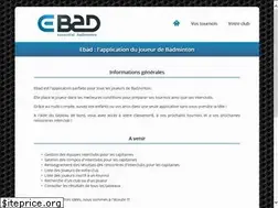 Sites similar to ebad.fr