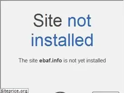 Sites similar to ebaf.info