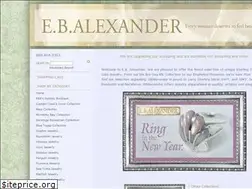 Sites similar to ebalexander.com