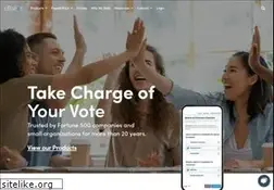 Sites similar to eballot.com