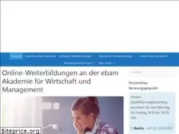 Sites similar to ebam.de