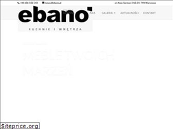 Sites similar to ebano.pl