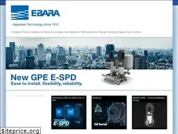 Sites similar to ebaraeurope.fr
