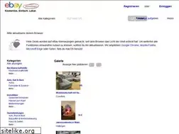 Sites similar to ebay-kleinzeigen.de