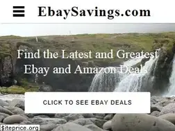 Sites similar to ebaysavings.com
