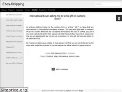 Sites similar to ebayshippingusps.blogspot.com