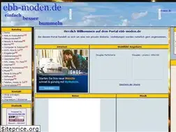Sites similar to ebb-moden.de