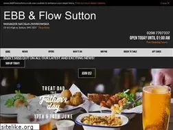 Sites similar to ebbflowsutton.co.uk