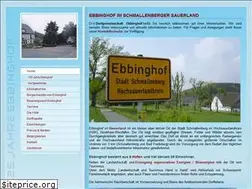 Sites similar to ebbinghof-live.de