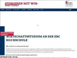 Sites similar to ebc-hochschule.de