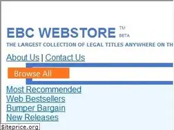 Sites similar to ebcwebstore.com