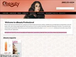 Sites similar to ebeautyprofessional.com