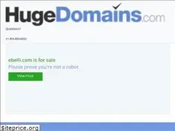 Sites similar to ebelli.com