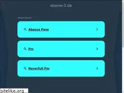 Sites similar to ebene-3.de