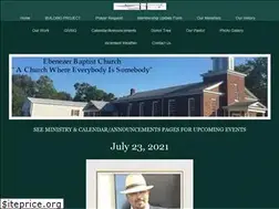 Sites similar to ebenezerbaptch.org