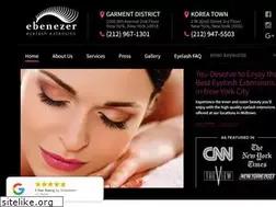 Sites similar to ebenezereyelash.com