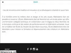 Sites similar to ebenisterie-art.ca