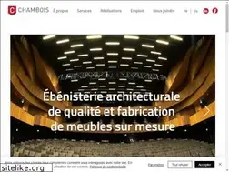 Sites similar to ebenisteriechambois.ca