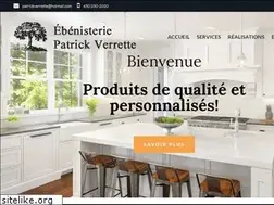 Sites similar to ebenisteriepatrickverrette.com