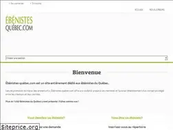 Sites similar to ebenistes-quebec.com