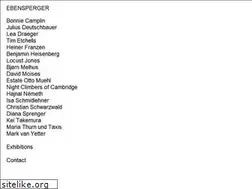 Sites similar to ebensperger.net