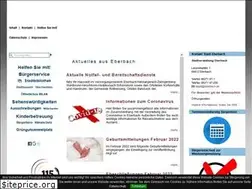 Sites similar to eberbach.de
