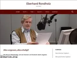 Sites similar to eberhard-rondholz.de