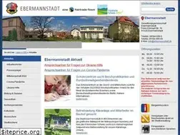 Sites similar to ebermannstadt.de