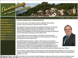 Sites similar to ebersteinburg.de
