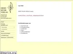 Sites similar to ebert-musikverlag.de